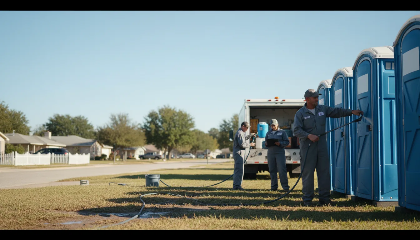 Long-Term Portable Toilet Rental in Walcott, ND near me
